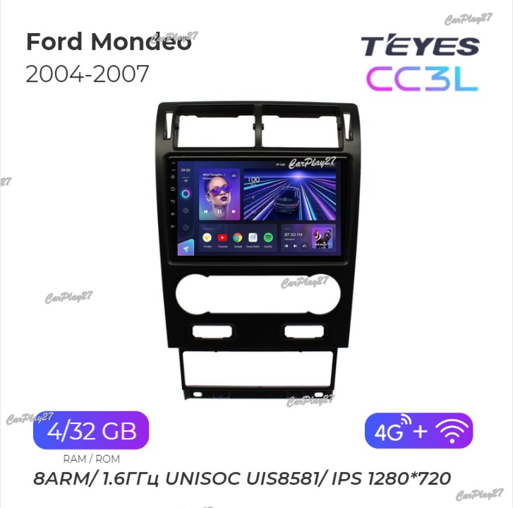 Магнитола штатная Ford Mondeo 2004