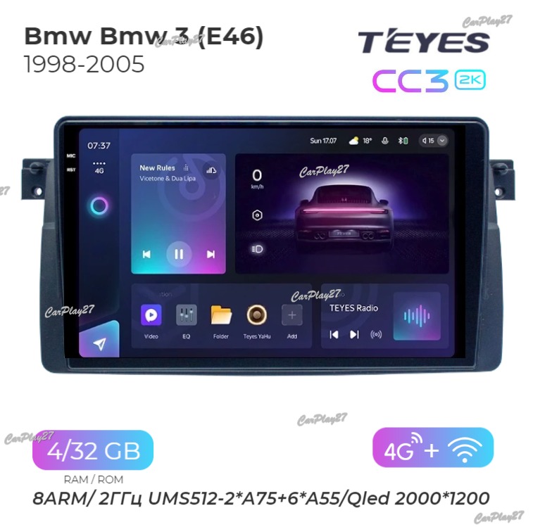 Магнитола штатная BMW BMW 3 (E46) 1998