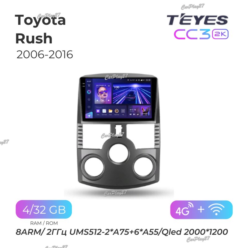 Магнитола штатная Toyota Rush 2006