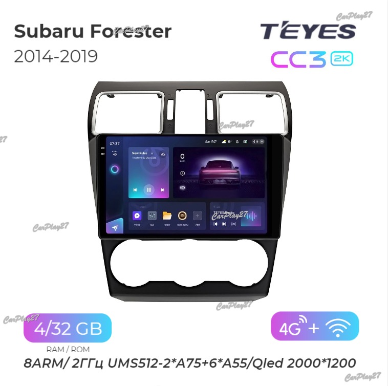 Магнитола штатная Subaru Forester 2014