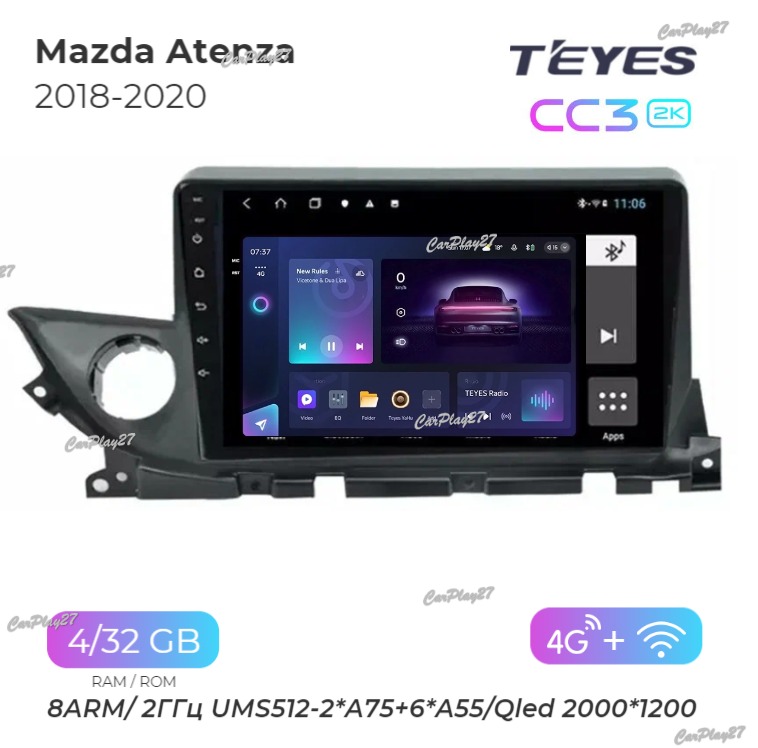 Магнитола штатная Mazda Atenza 2018