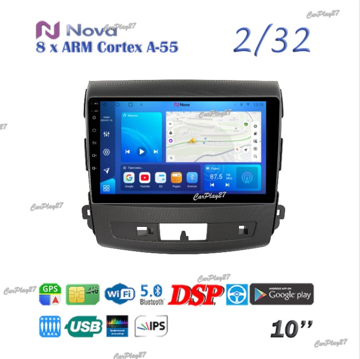 Магнитола штатная Mitsubishi Outlander 2007