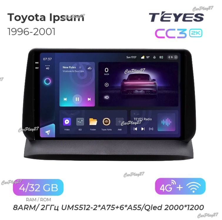 Магнитола штатная Toyota Ipsum 1996