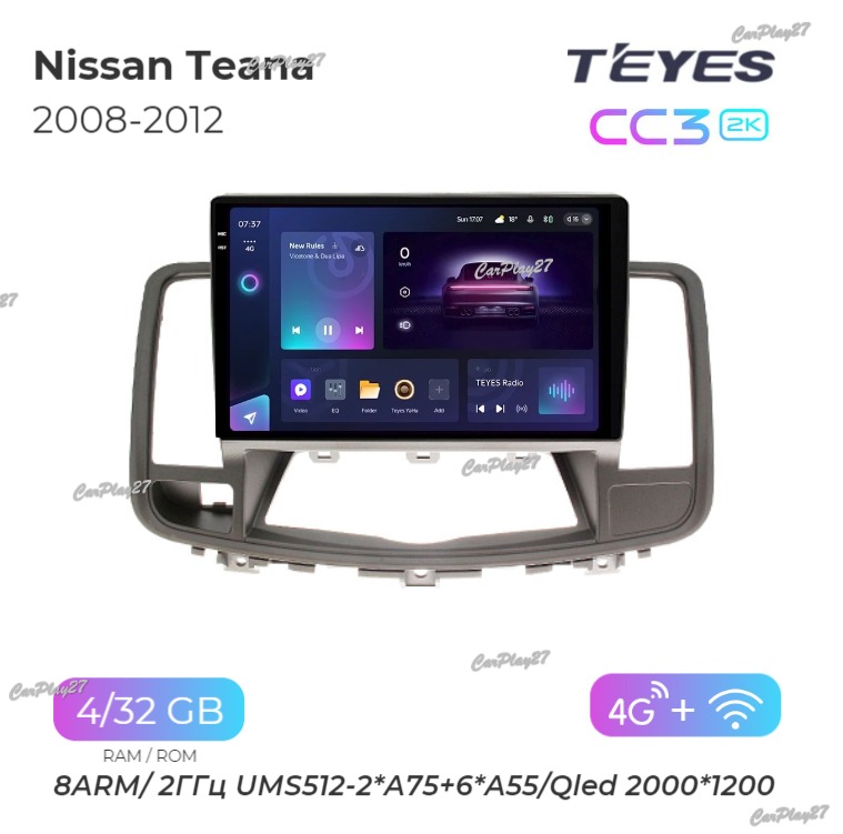 Магнитола штатная Nissan Teana 2008