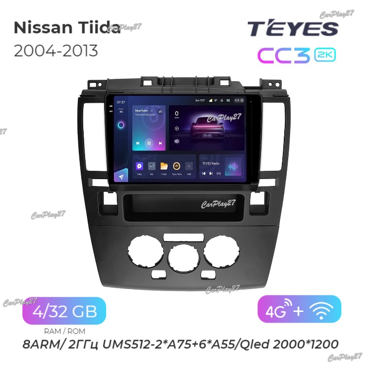 Магнитола штатная Nissan Tiida 2004