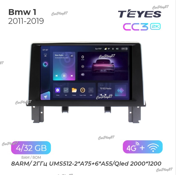 Магнитола штатная BMW 1 2011