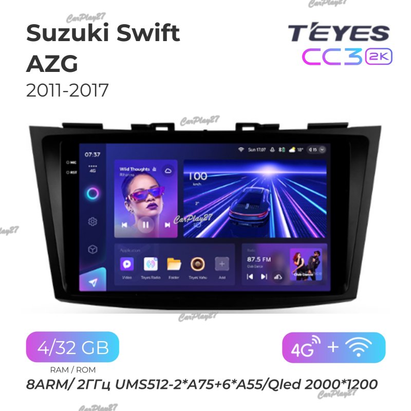 Магнитола штатная Suzuki Swift 2011