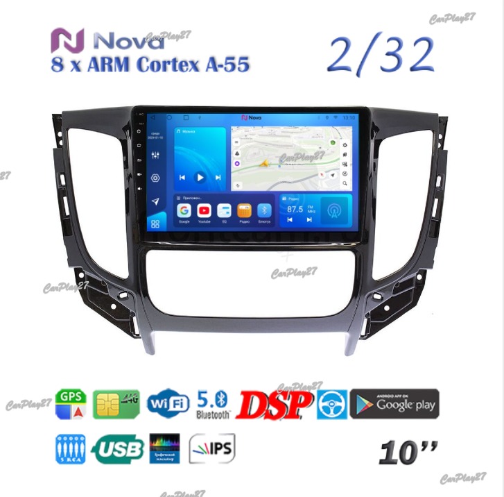 Магнитола штатная Mitsubishi Pajero Sport 2015