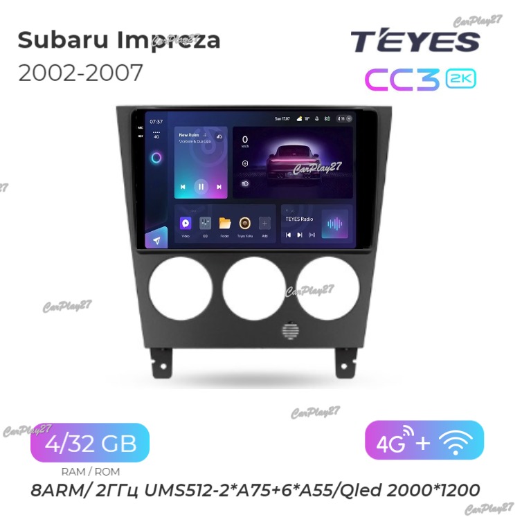 Магнитола штатная Subaru Impreza 2002