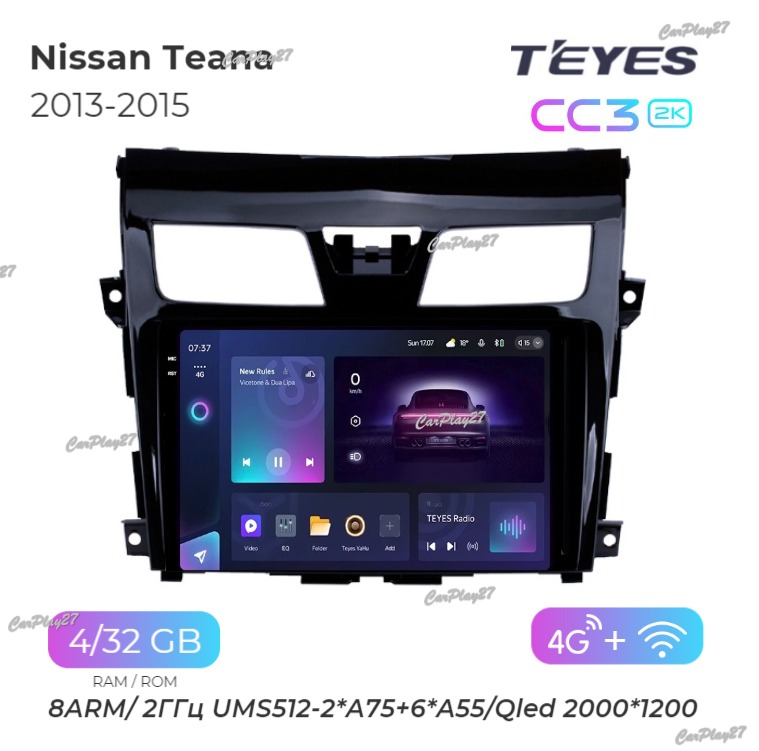 Магнитола штатная Nissan Teana 2013