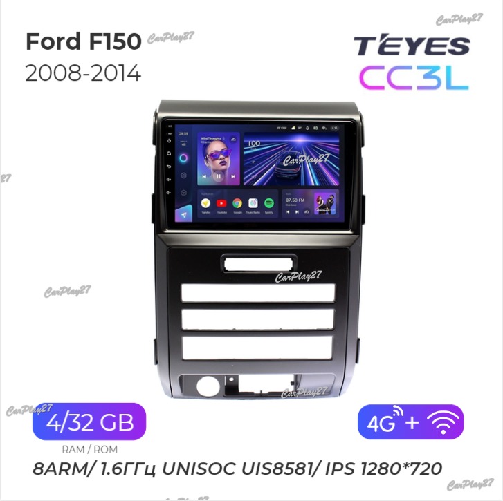 Магнитола штатная Ford F150 2008