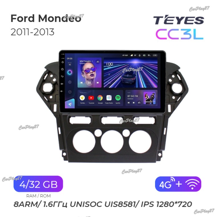 Магнитола штатная Ford Mondeo 2011