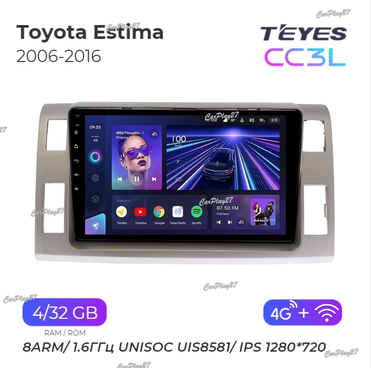 Магнитола штатная Toyota Estima 2006