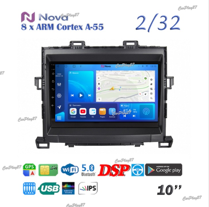 Магнитола штатная Toyota Alphard 2008