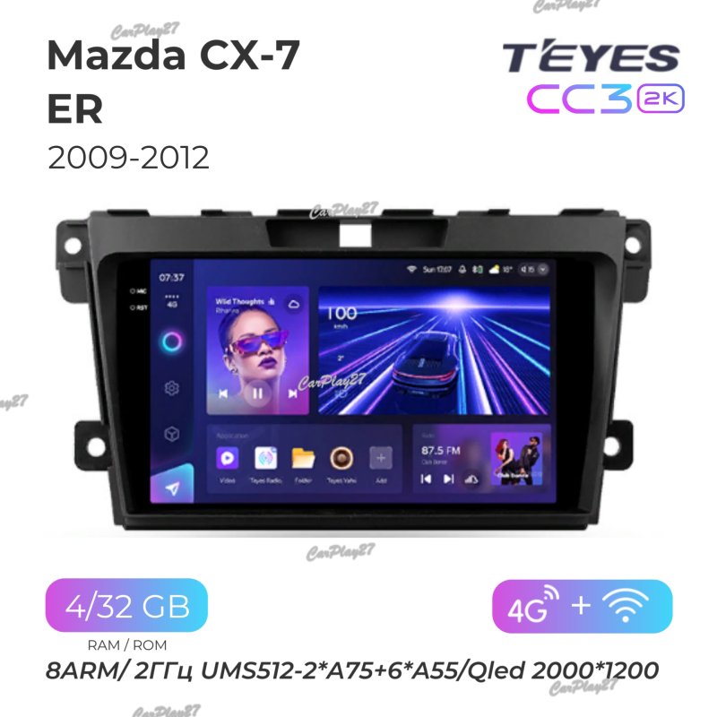 Магнитола штатная Mazda CX-7 2009