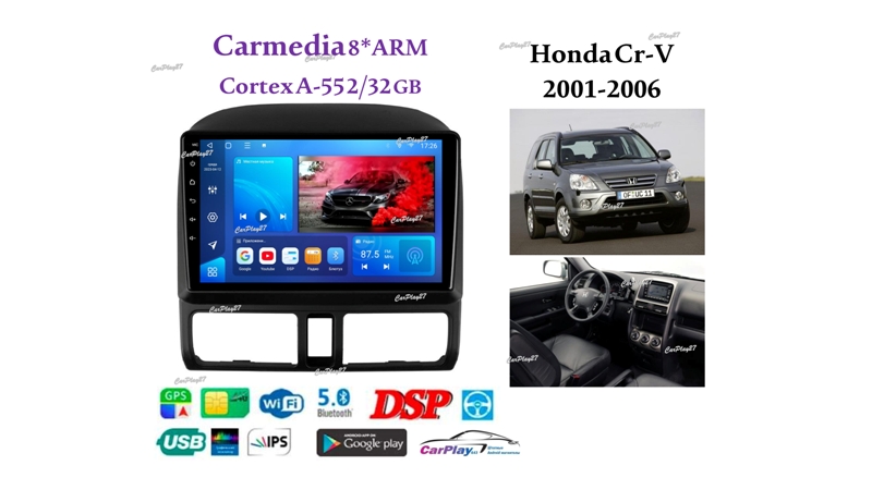 Магнитола штатная Honda CR-V 2001