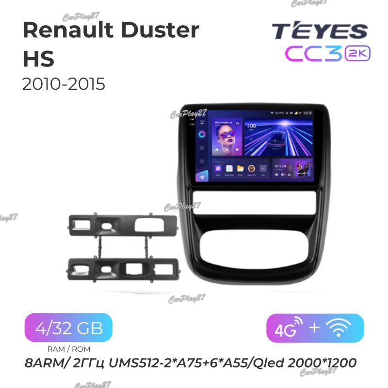 Магнитола штатная Renault Duster 2010