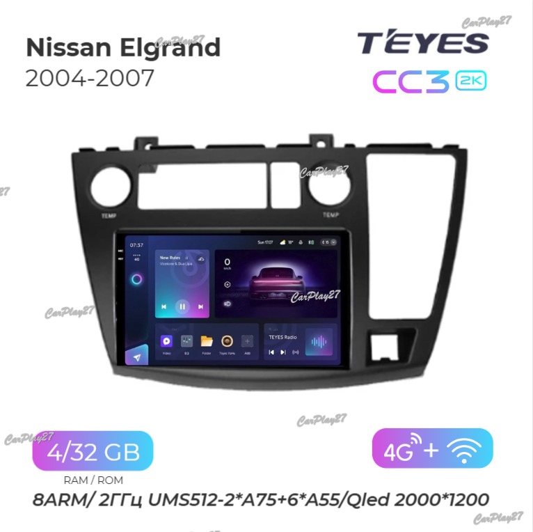 Магнитола штатная Nissan Elgrand 2004