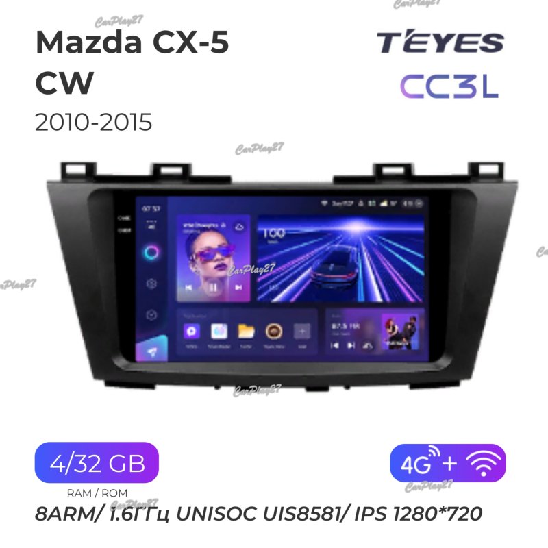 Магнитола штатная Mazda CX-5 2010