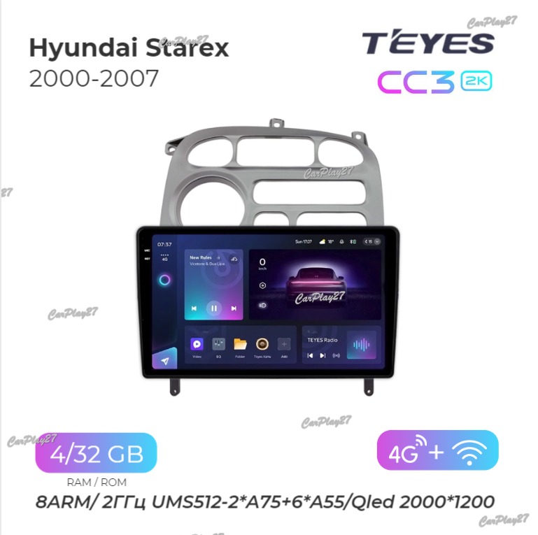 Магнитола штатная Hyundai Starex 2000