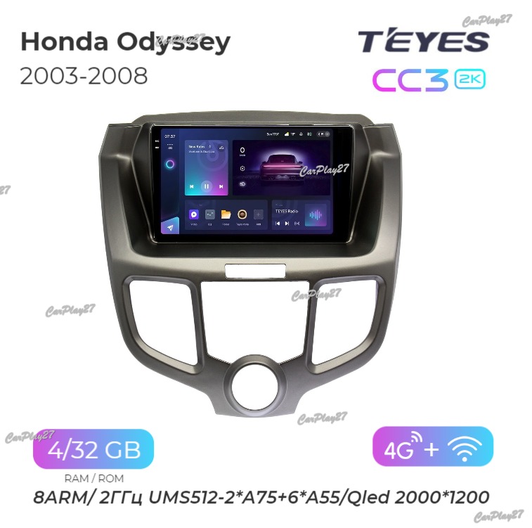 Магнитола штатная Honda Odyssey 2003