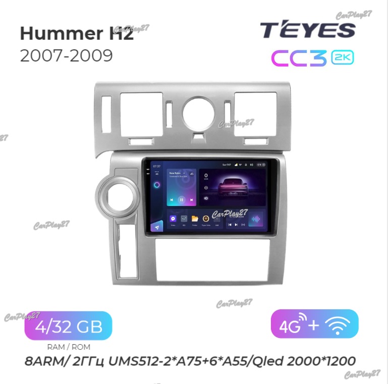 Магнитола штатная Hummer H2 2007