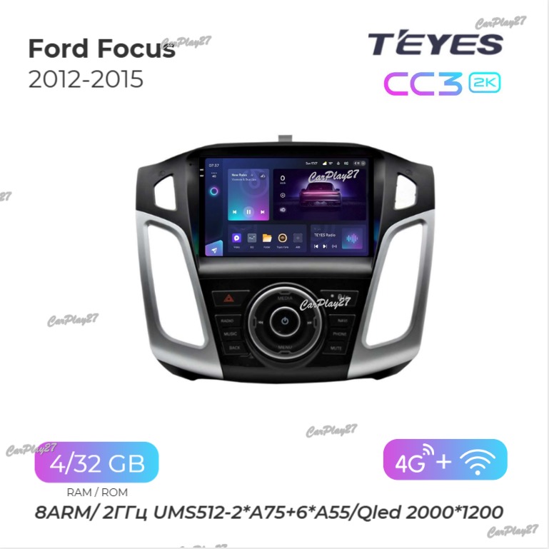 Магнитола штатная Ford Focus 2012