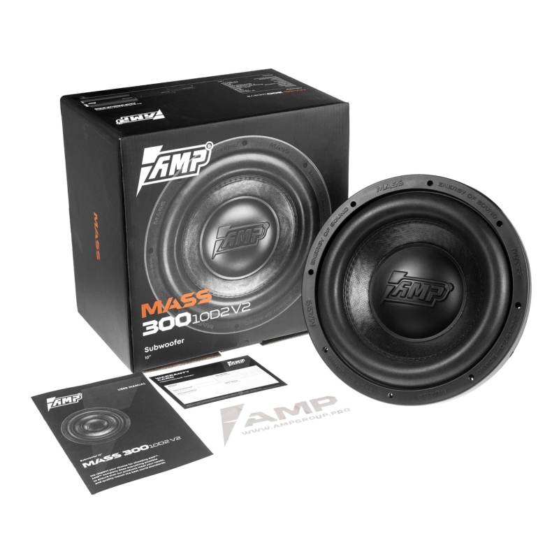 Сабвуфер AMP MASS 300 10D2