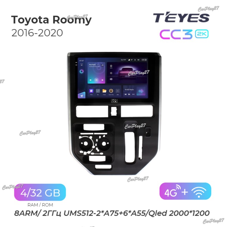 Магнитола штатная Toyota Roomy 2016