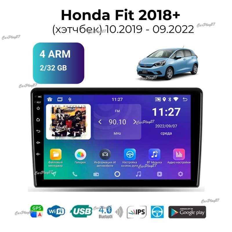 Магнитола штатная Honda Fit 2018+