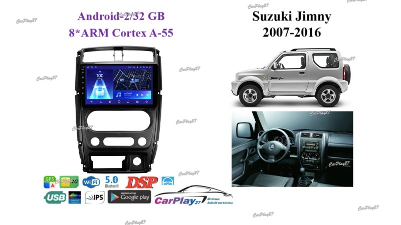 Магнитола штатная Suzuki Jimny 2007