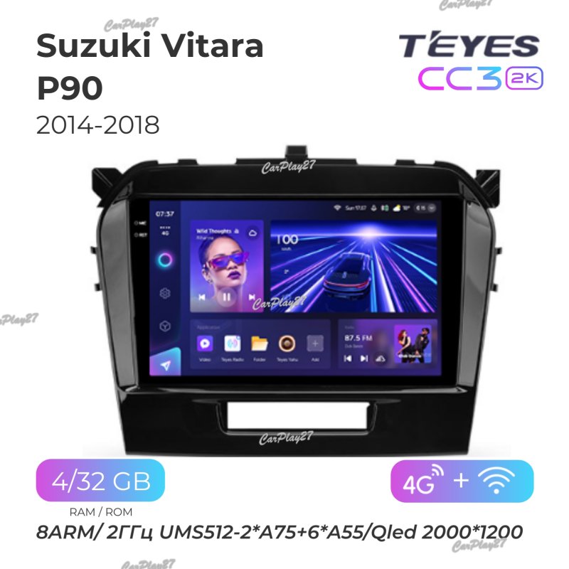 Магнитола штатная Suzuki Vitara 2014