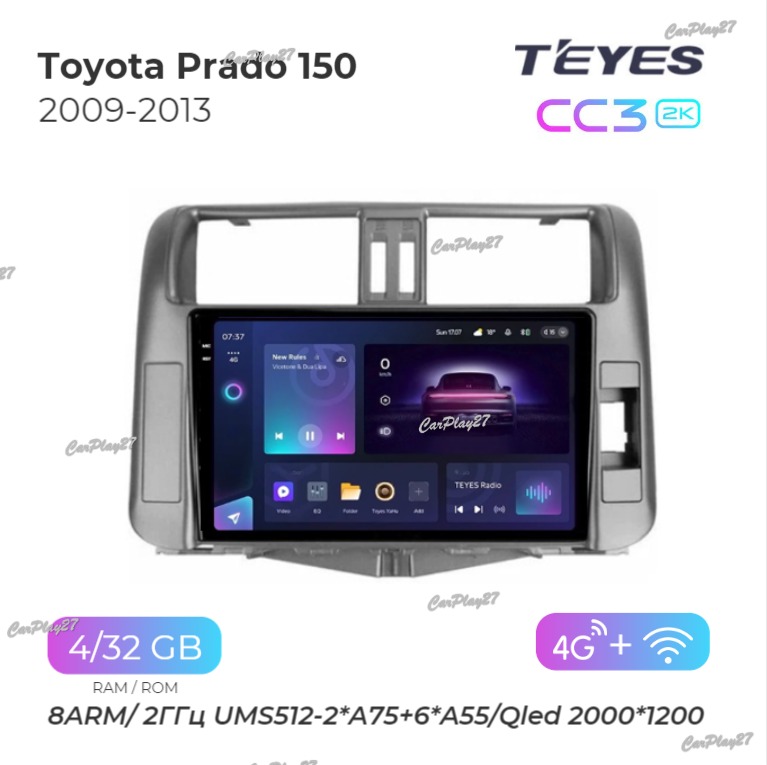 Магнитола штатная Toyota Prado 150 2009