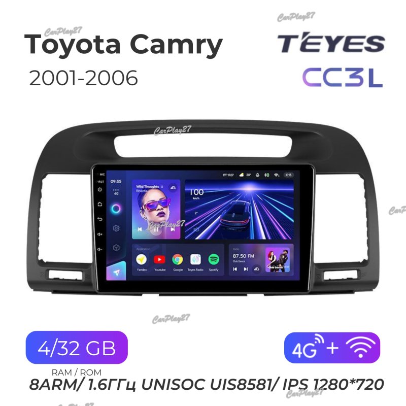 Магнитола штатная Toyota Camry 2001