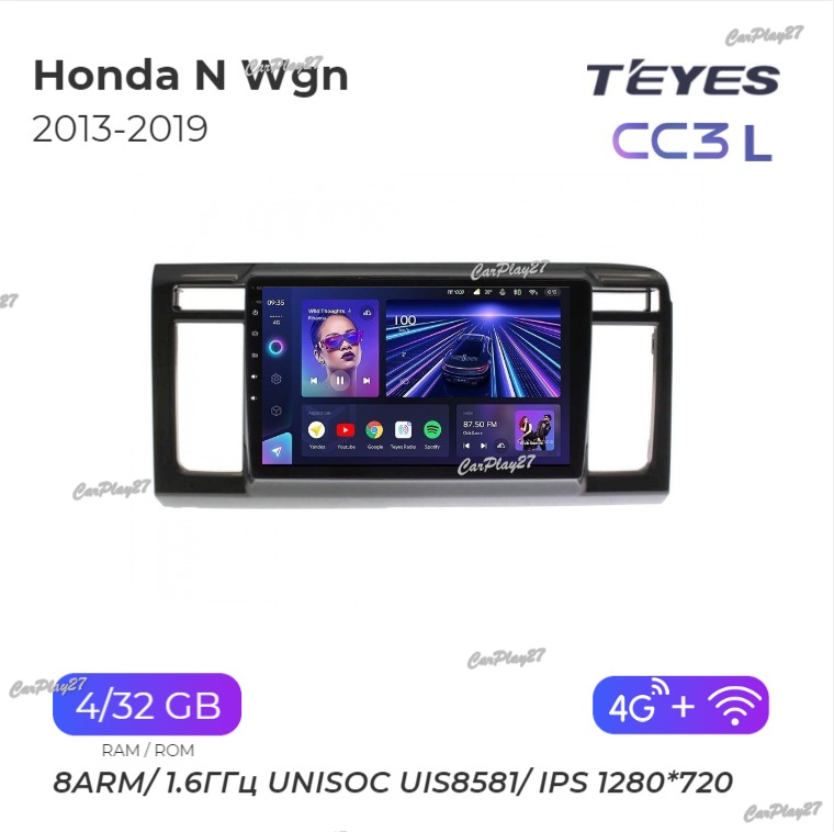 Магнитола штатная Honda N WGN 2013
