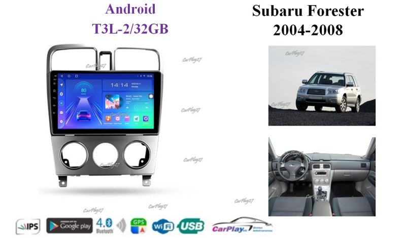 Магнитола штатная Subaru Forester 2004
