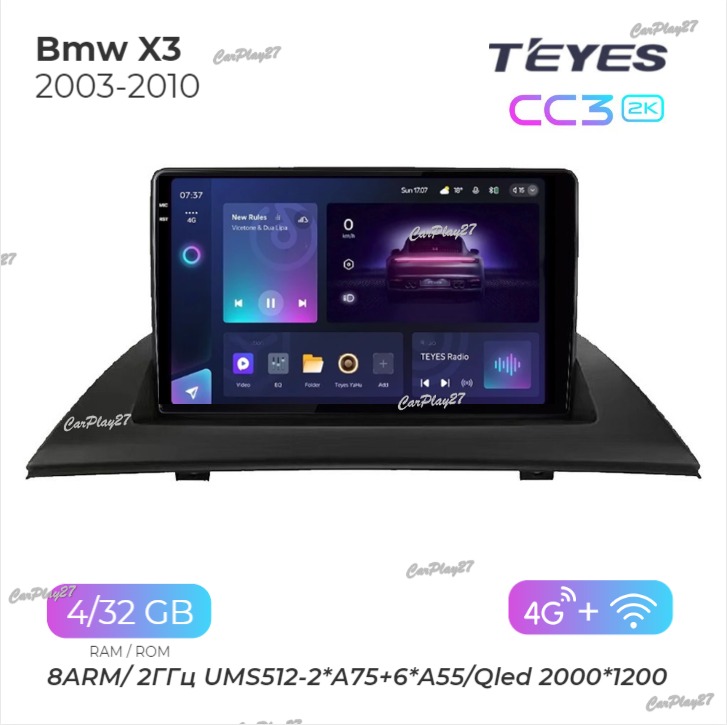 Магнитола штатная BMW X3 2003