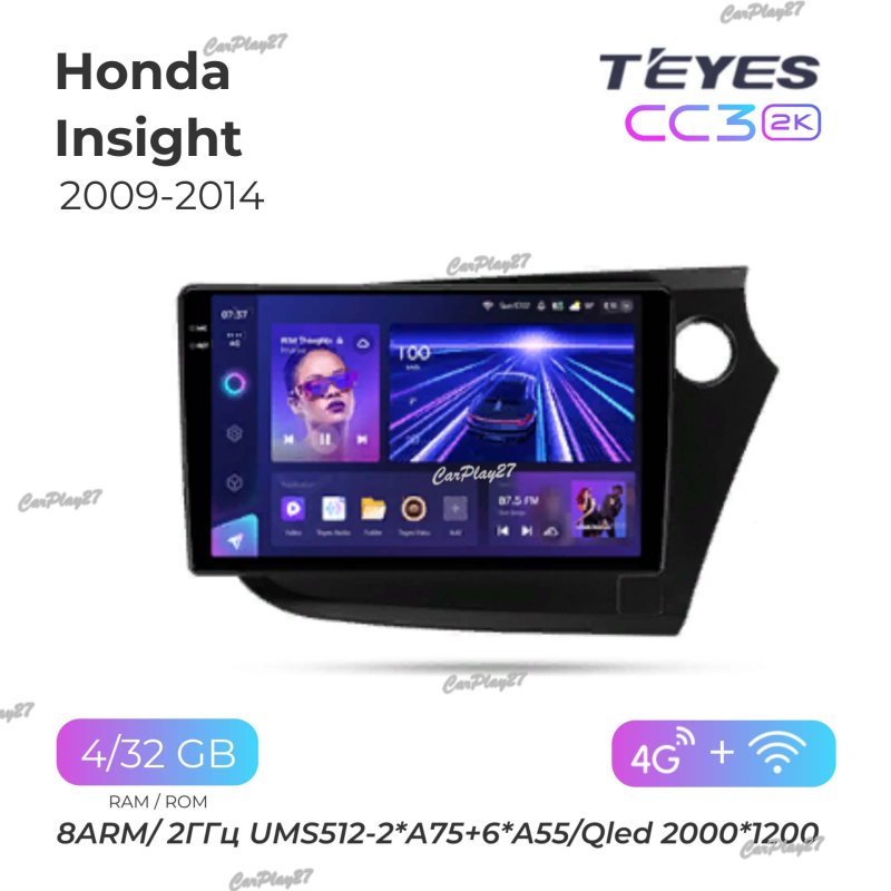 Магнитола штатная Honda Insight 2009