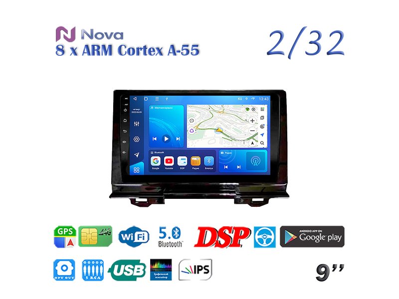 Магнитола штатная Honda Vezel 2021