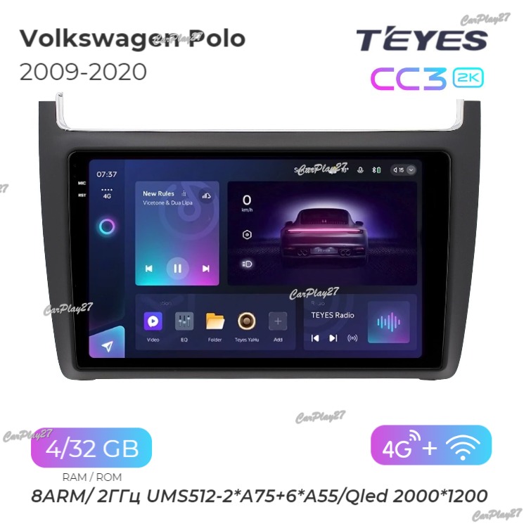 Магнитола штатная Volkswagen Polo 2009