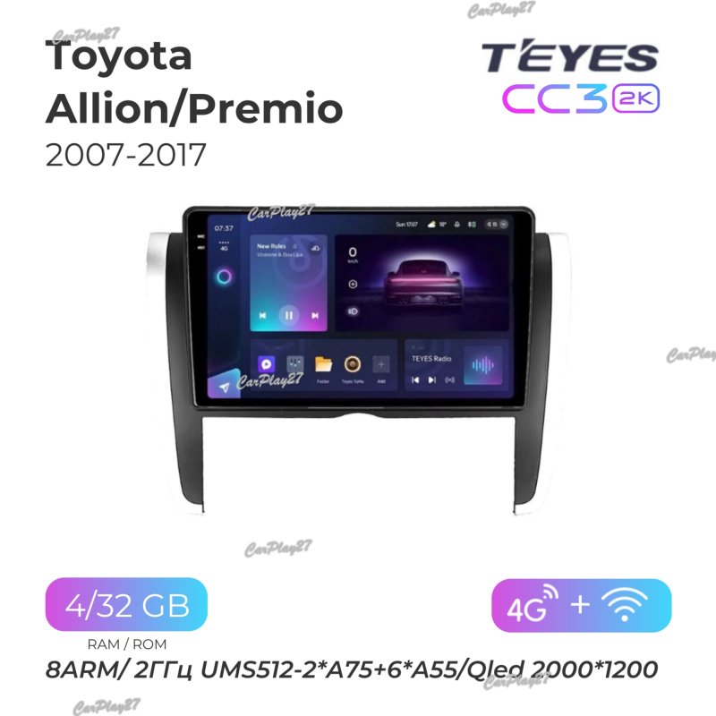 Магнитола штатная Toyota Allion/Premio 2007