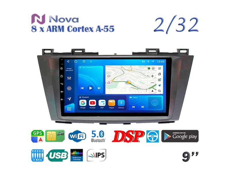 Магнитола штатная Mazda Premacy 2010