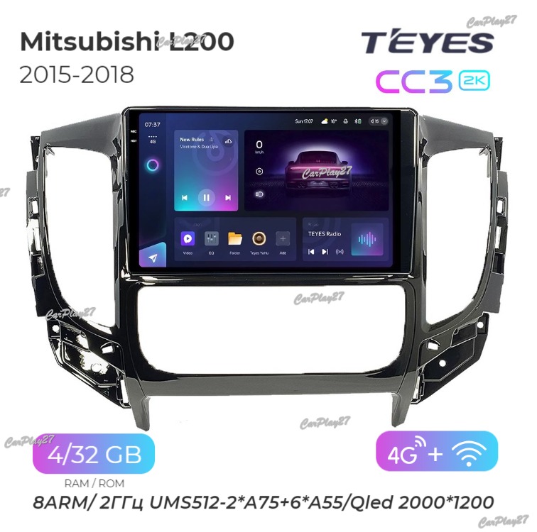 Магнитола штатная Mitsubishi L200 2015