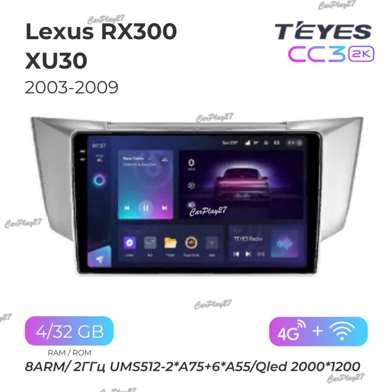 Магнитола штатная Lexus RX300 2003