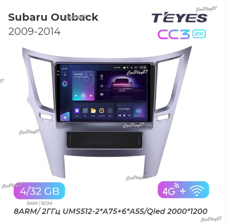 Магнитола штатная Subaru Outback 2009