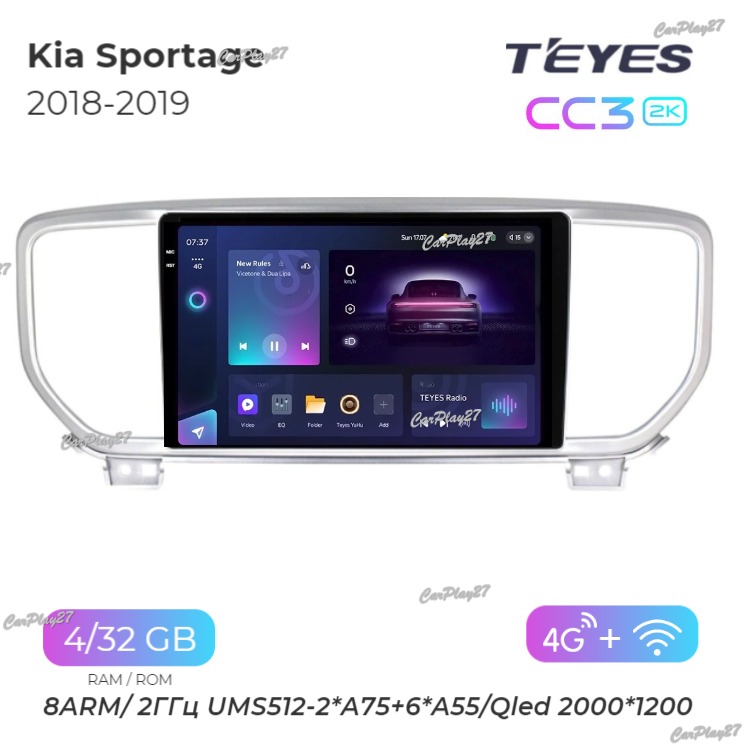 Магнитола штатная Kia Sportage 2018