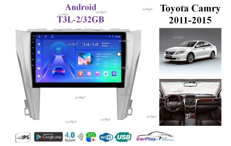 Магнитола штатная Toyota Camry 2011
