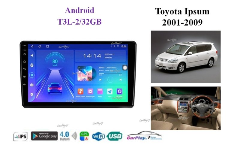 Магнитола штатная Toyota Ipsum 2001