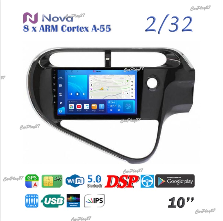 Магнитола штатная Toyota Aqua 2018