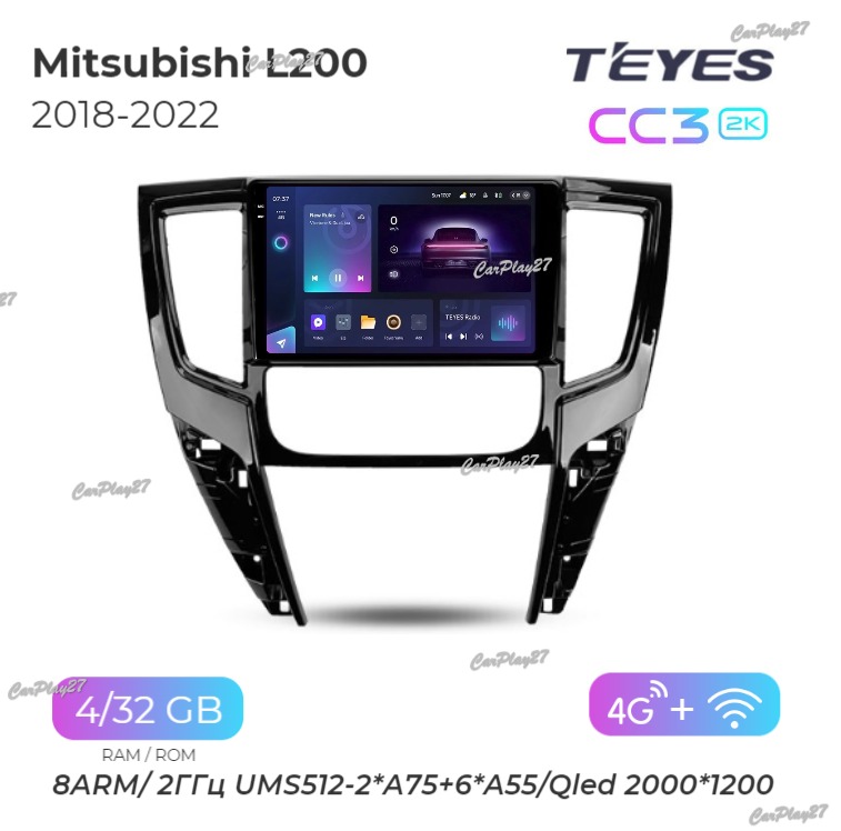 Магнитола штатная Mitsubishi L200 2018